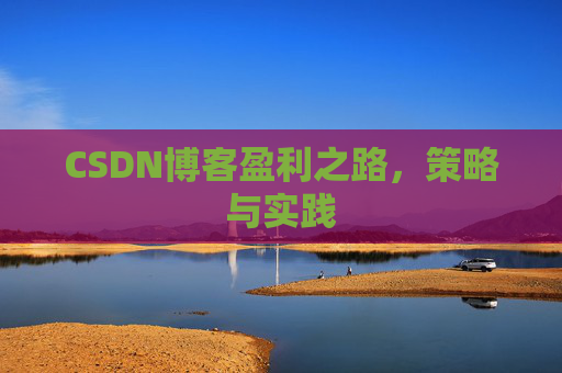 CSDN博客盈利之路，策略与实践